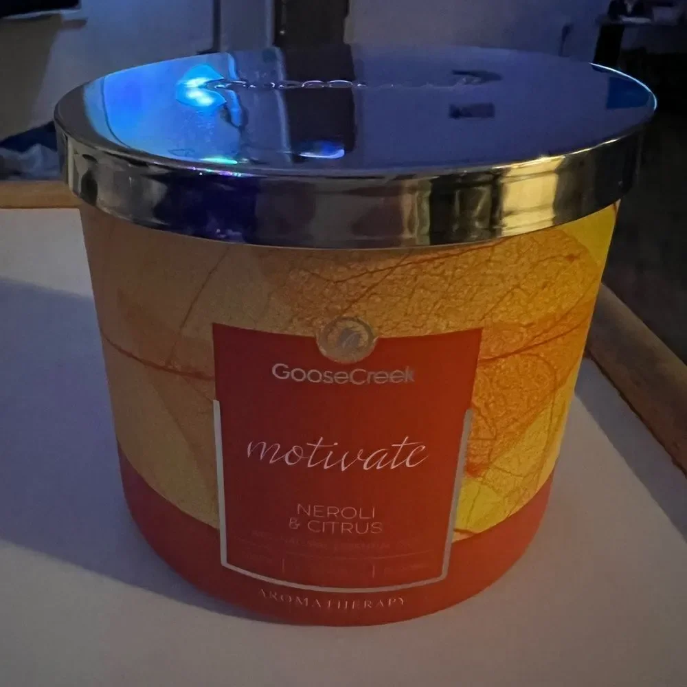 Goose Creek MOTIVATED 3 Wick Candle Aromatherapy